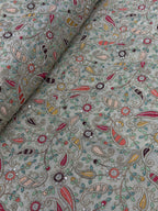 ROYAL PAISLEY TISSUE SILK FABRIC - DYEABLE