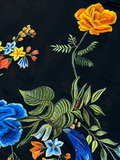 The Midnight Neon Bloom | Armani Satin