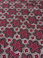 Plum Petal Mosaic | Modal Satin