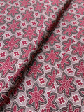 Plum Petal Mosaic | Modal Satin
