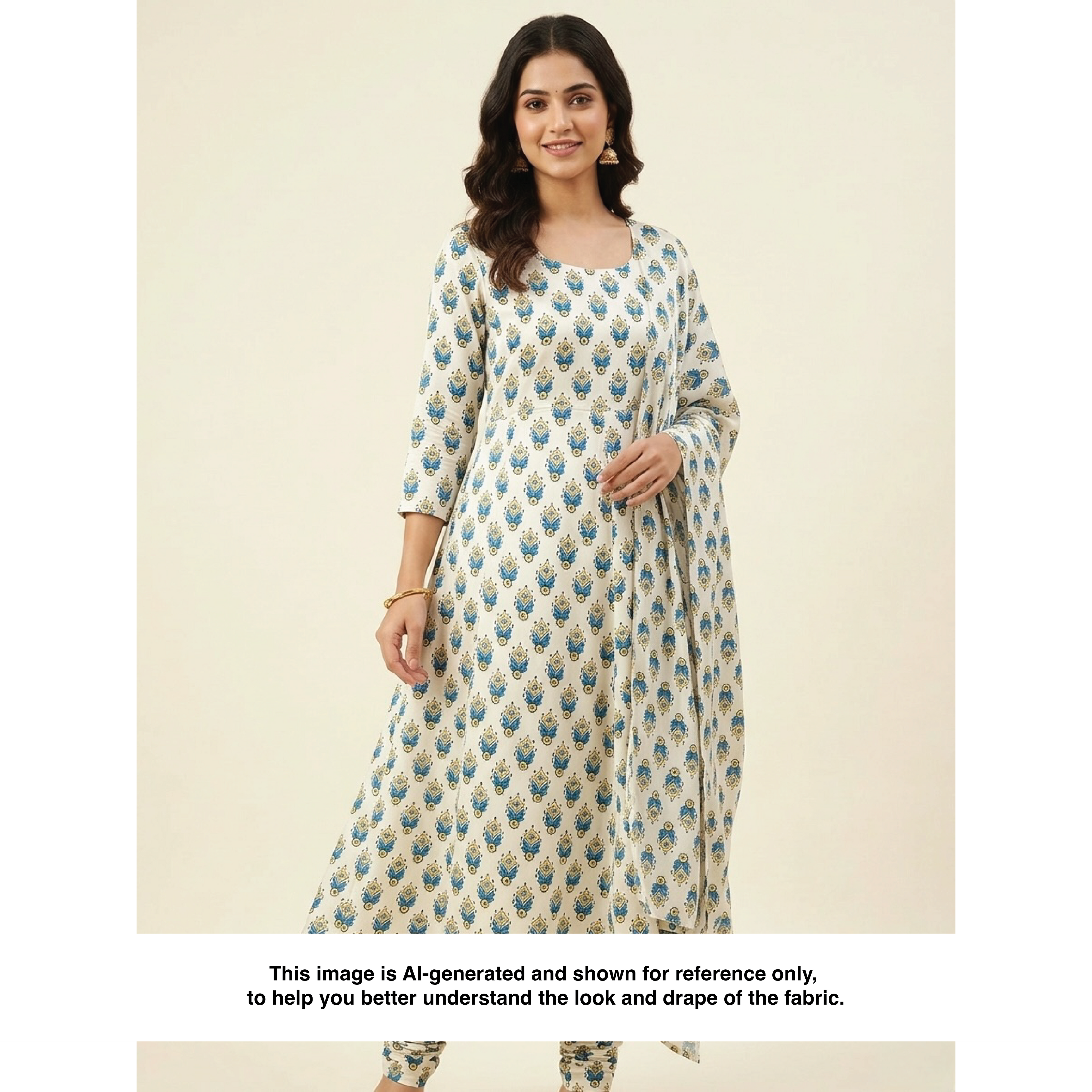 Citrus Crest Motif | Modal Satin