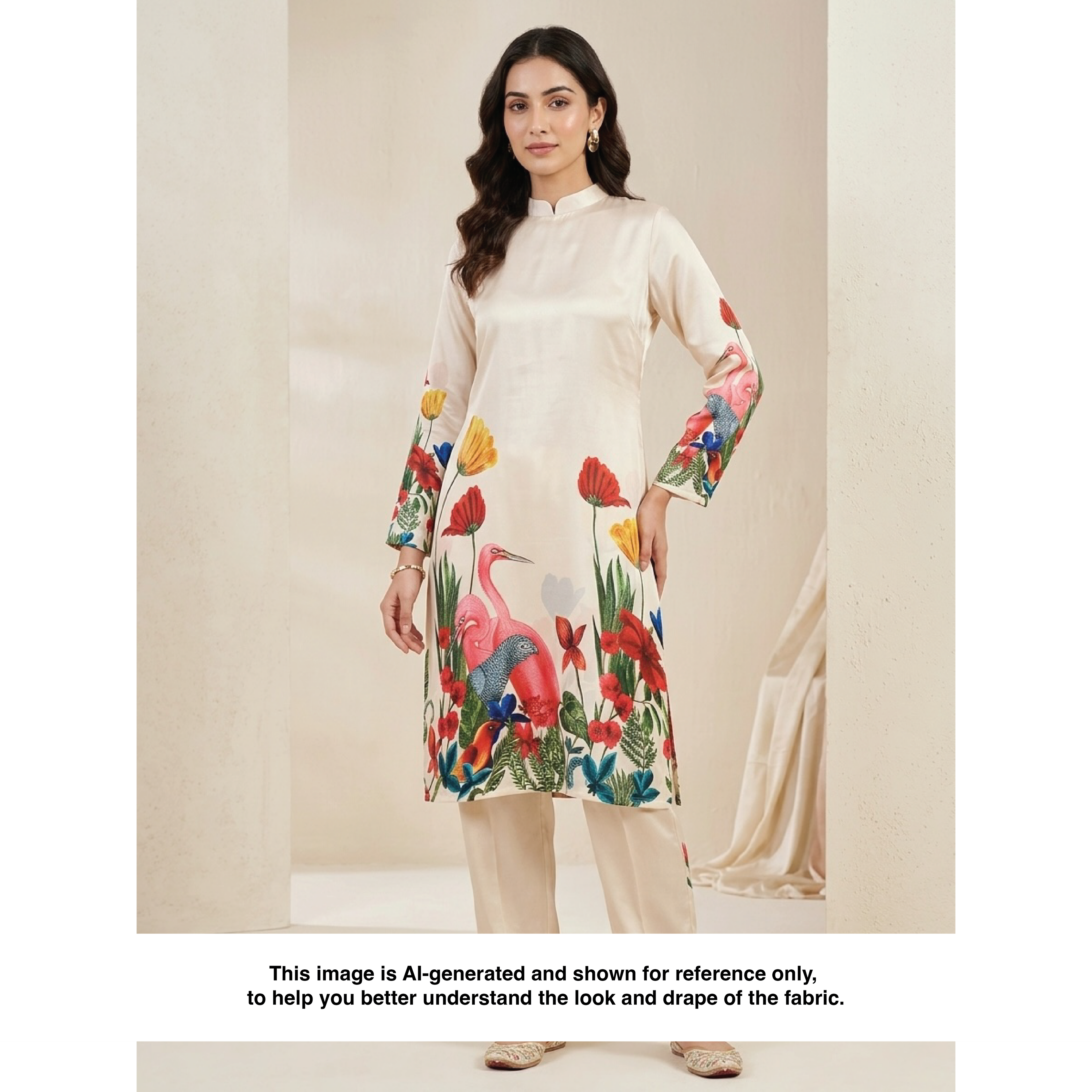The Paradiso Bloom | Armani Satin