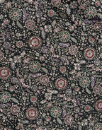 NOIR JEWEL GARDEN BLACK BEADSWORK FABRIC